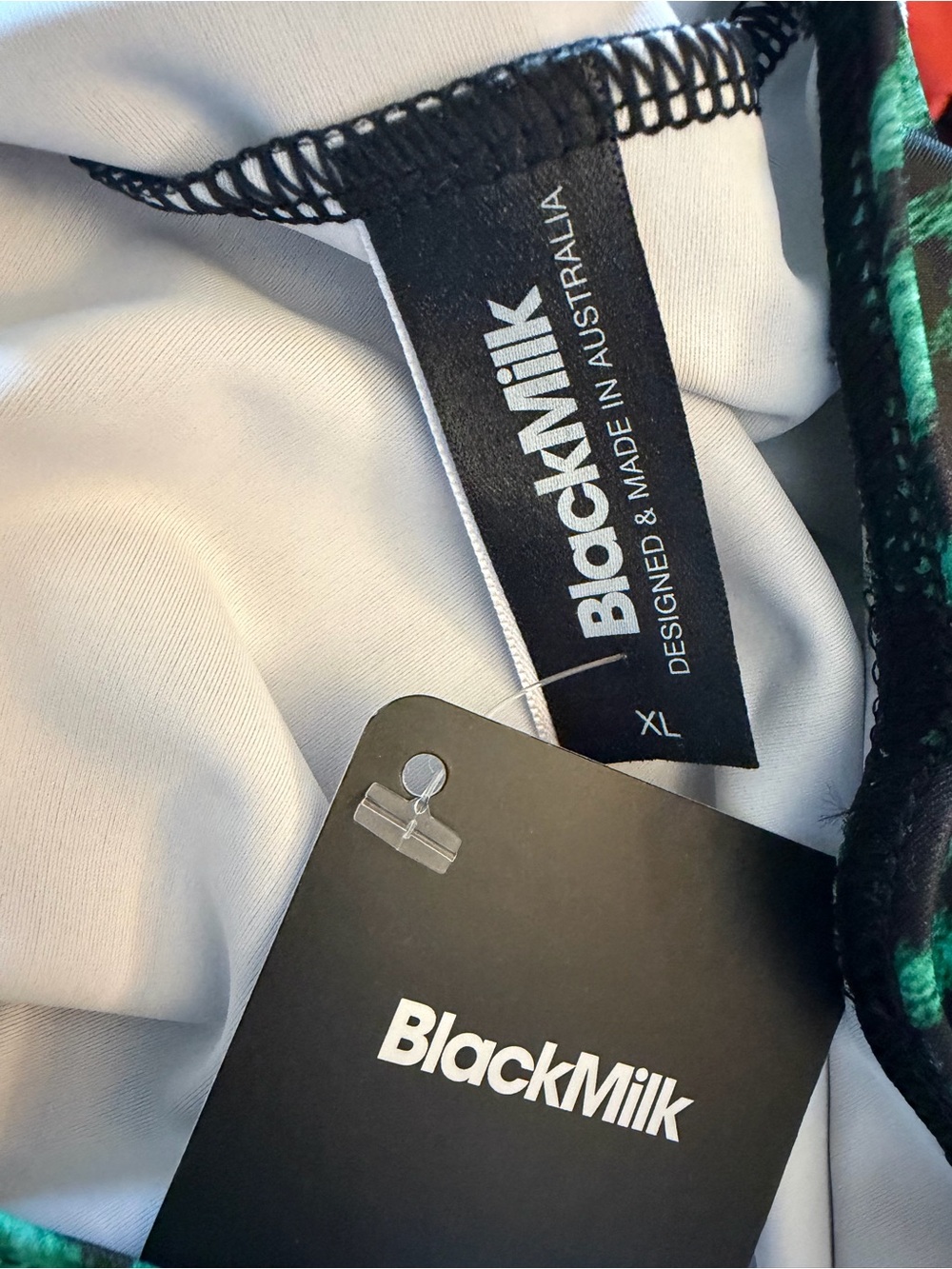 Blackmilk Claws Out Green Leopard Print One-Piece Swimsuit - Picture 8 of 8